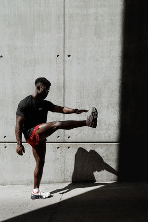 4" Performance Short - Red