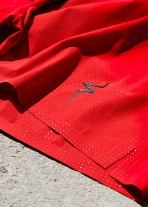 4" Performance Short - Red
