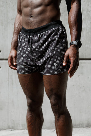 4" Performance Short - Urban Grid