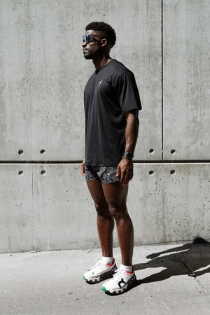 Performance Tee - Black (Emblem)