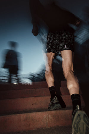 4" Performance Short - Urban Grid