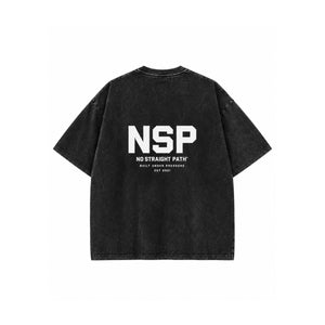 Oversized Tee - Vintage Black