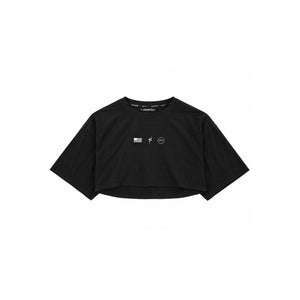 Oversized Cropped Tee - Conquer