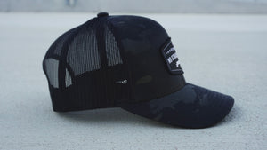 NSP Heritage Snapback - Black Multicam