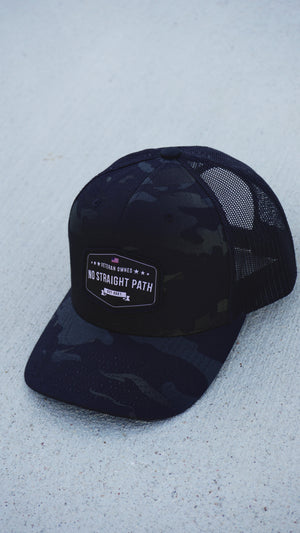 NSP Heritage Snapback - Black Multicam