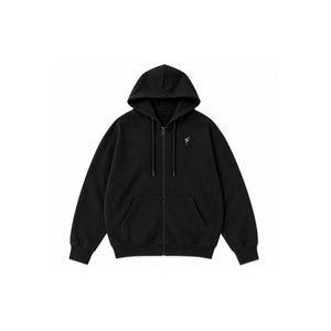 Zip Hoodie - 'The Mission' (Black)