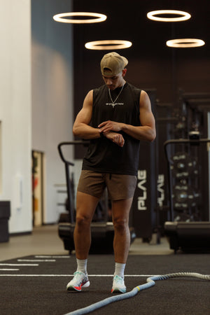 5" Recon Performance Shorts - Brown Topographic