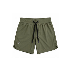 7" Lifestyle Shorts - Reflective Logo (Olive)